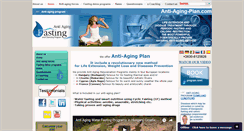 Desktop Screenshot of anti-aging-plan.com